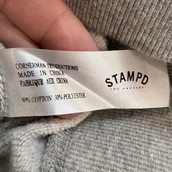 STAMPD USA Crew Sweatshirt Men's Size Medium Patriotic Preppy patriotic pullover - Picture 6 of 7